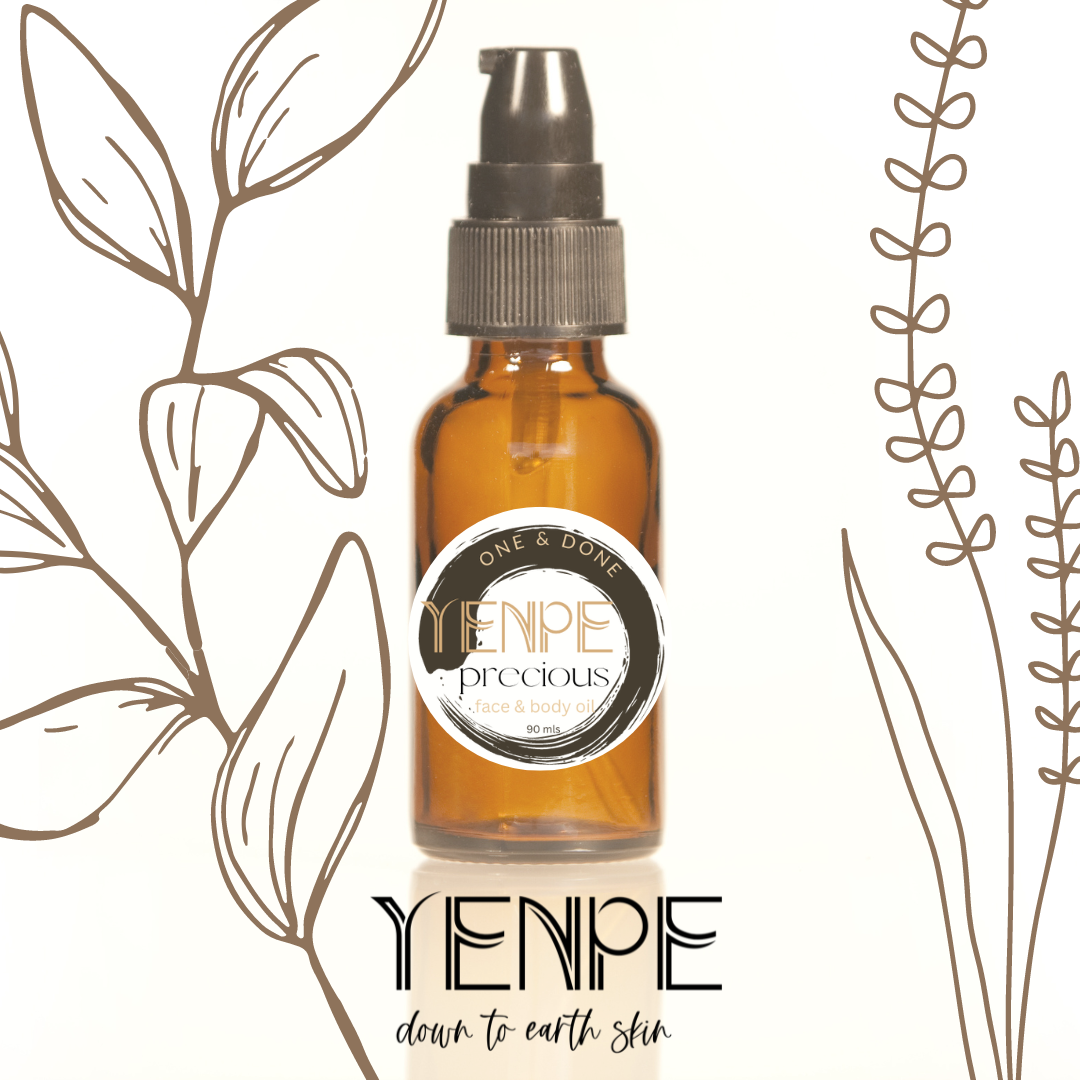 Face and /or Body Oil for Precious Sensitive and/or youthful skin.  Hand Made with Love.