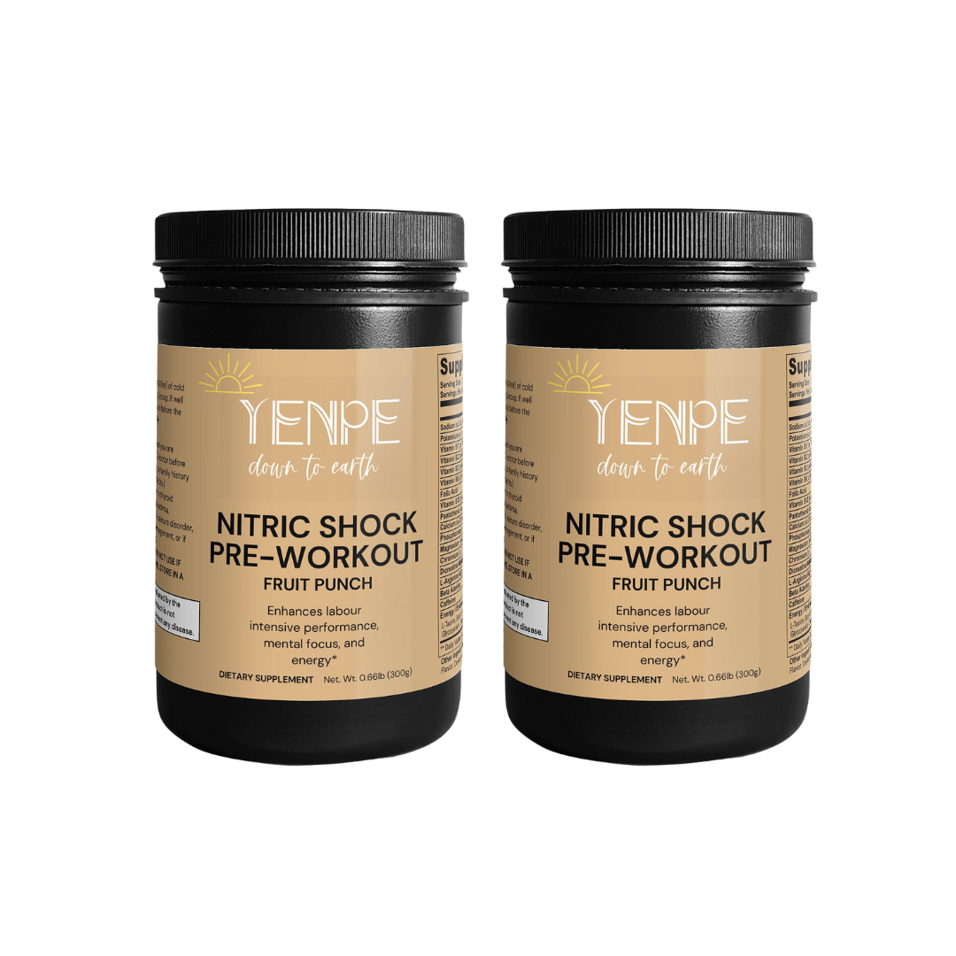Nitric Shock Pre-Workout Powder (Fruit Punch)