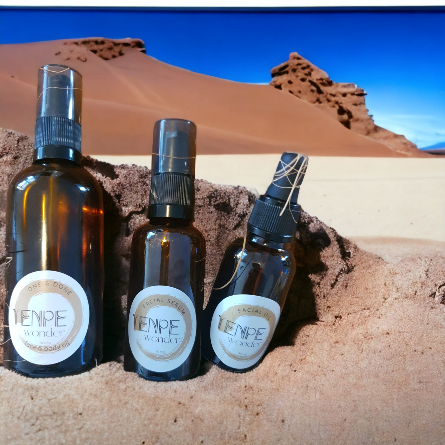 The Wonder range for all skin types.  Yenpe Hand Made with Love