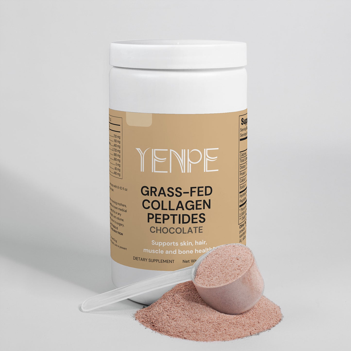 Grass-Fed Collagen Peptides Powder (Chocolate)