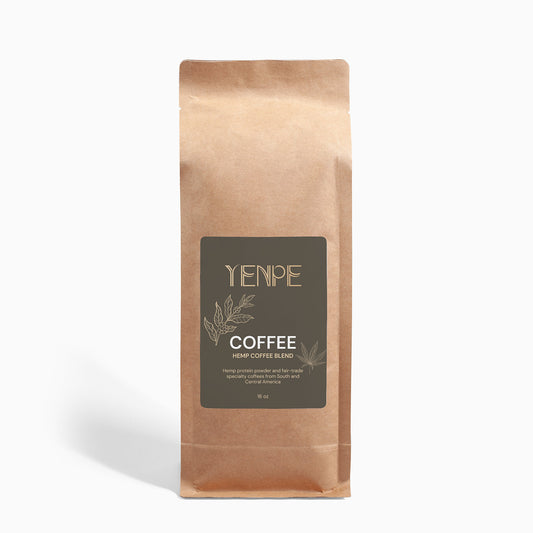 Hemp Coffee Blend - Medium Roast 16oz (454gms)