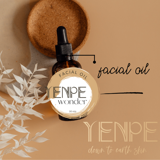 Wonder- Facial Oil from Yenpe.  Handmade with Love.