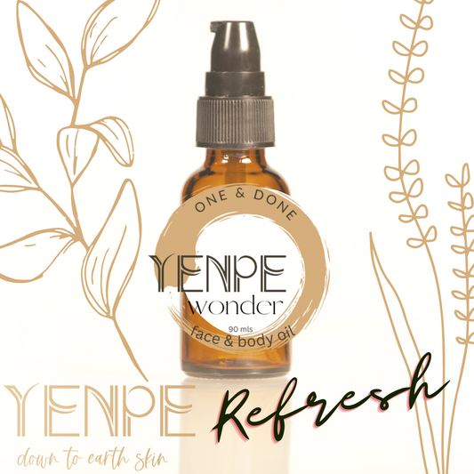 Wonder Refresh One& Done Face and Body Oil- Yenpe Hand Made with Love