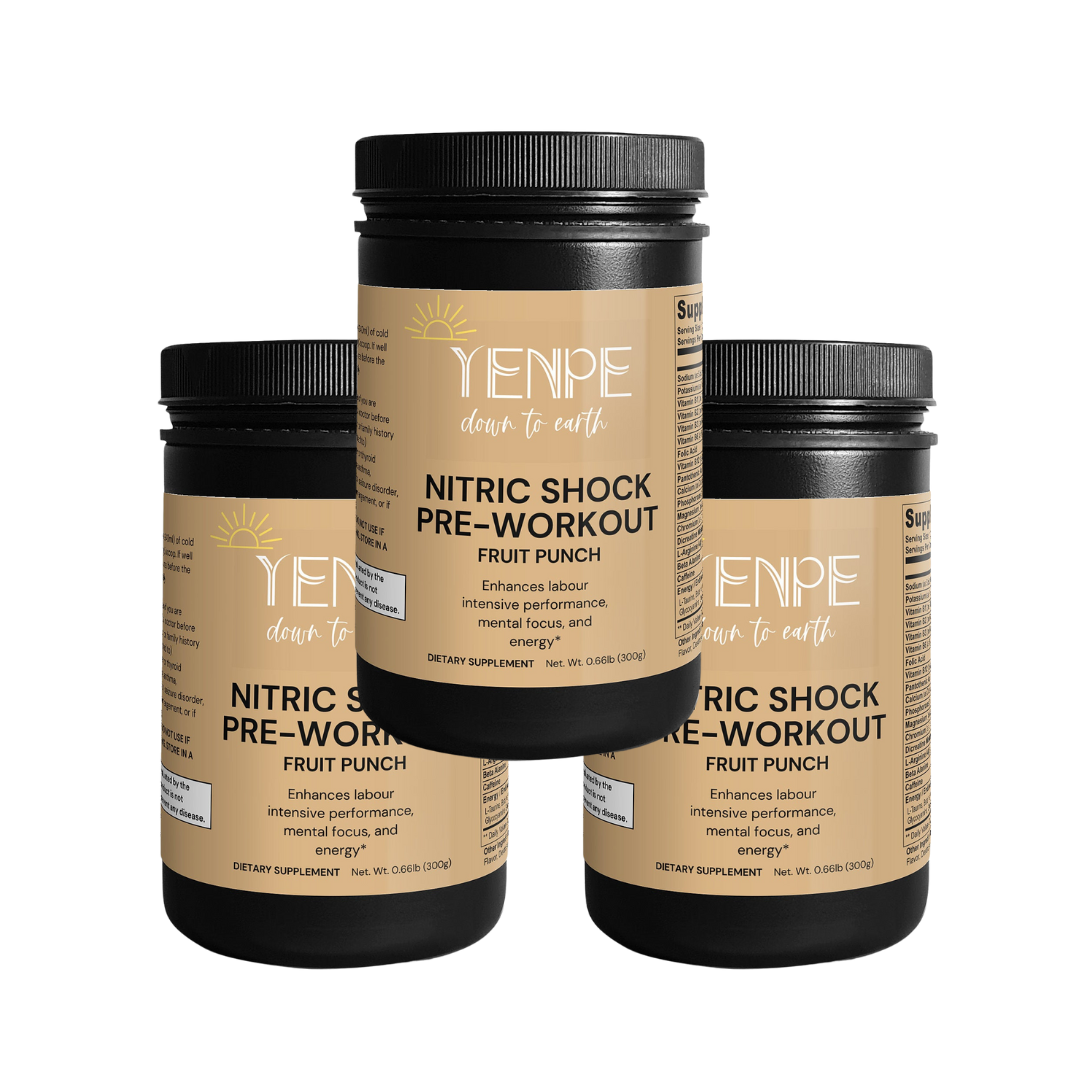 Nitric Shock Pre-Workout Powder (Fruit Punch)